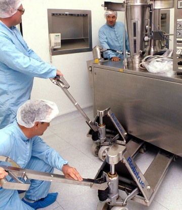 Pharmaceutical equipment maintenance